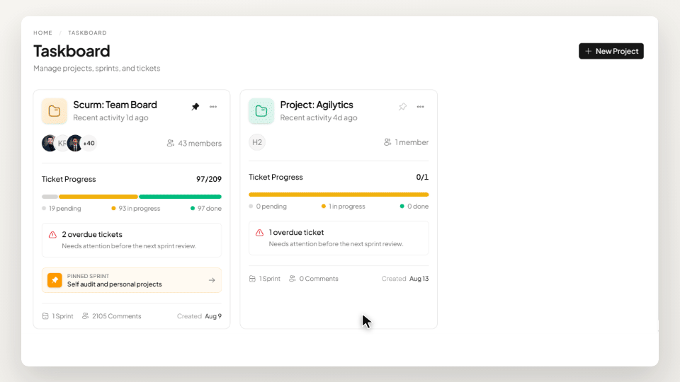Agile Task Board
